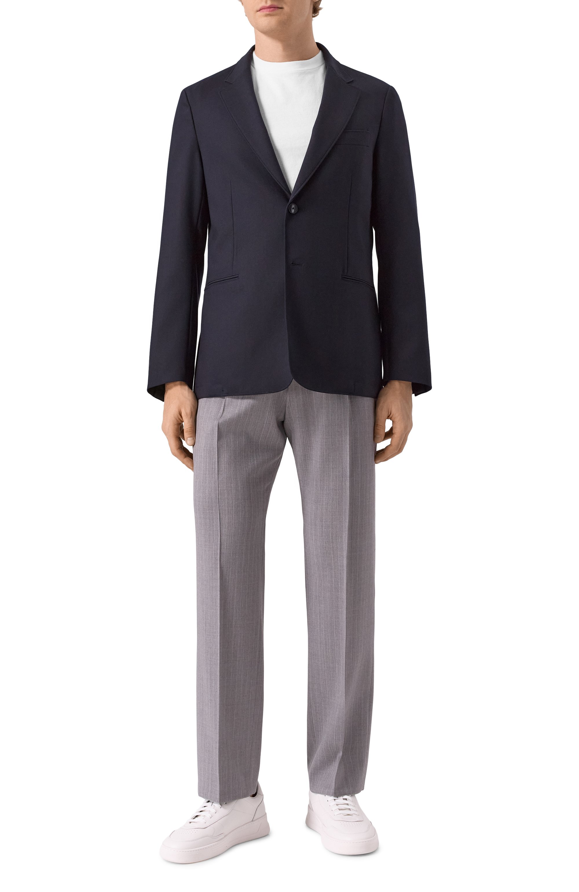 Пиджак из шерсти и вискозы EMPORIO ARMANI, арт. 6D1GA5/1NFVZ, фото 2