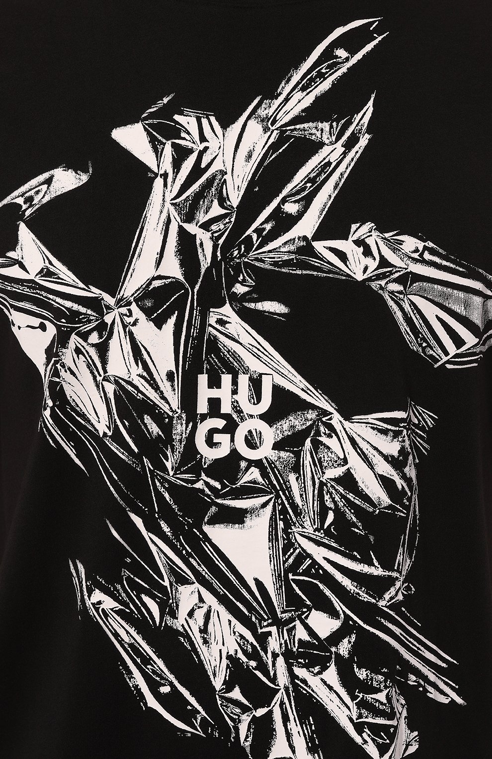 Хлопковая футболка HUGO, арт. 50524023, фото 5