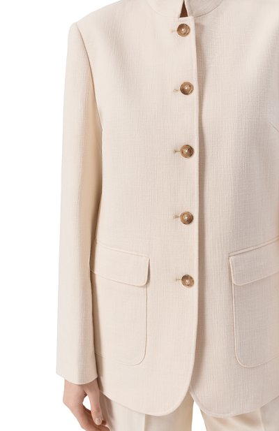 Хлопковый жакет 12 STOREEZ, арт. 137591, фото 5