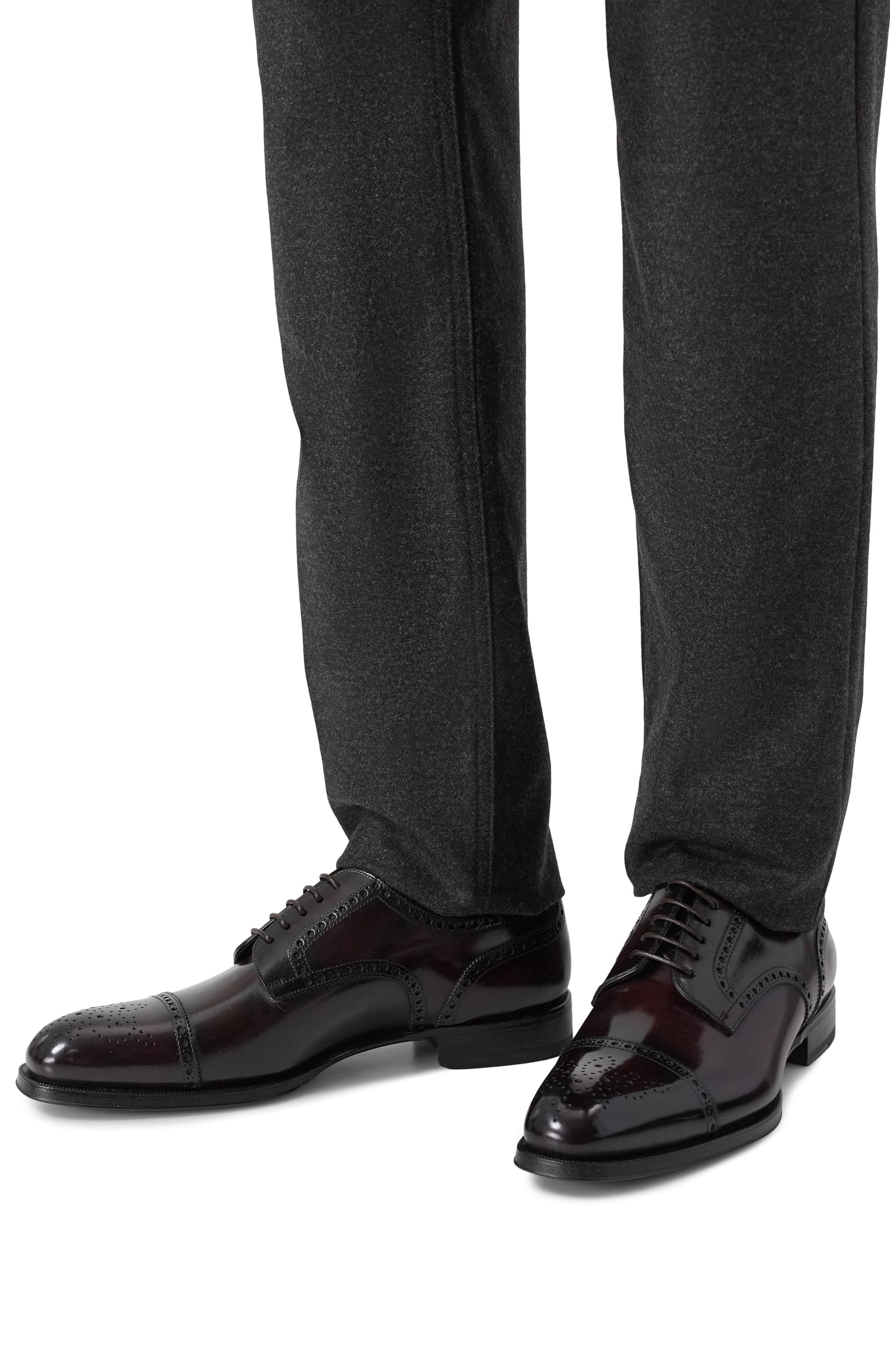 Кожаные дерби W.GIBBS, арт. 7078007/FRENCH DEC0, фото 3