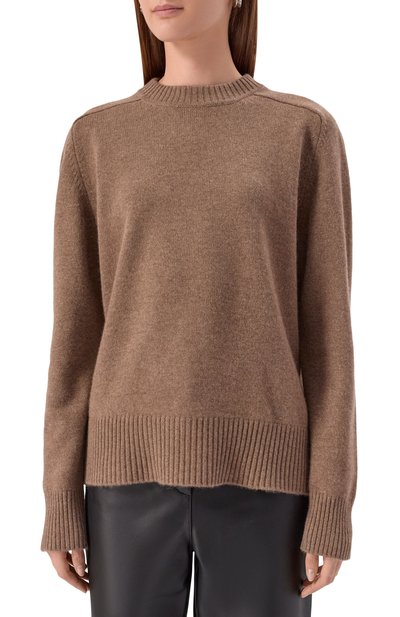 Кашемировый свитер LOULOU DE SAISON бежевого цвета по цене 51350 руб., арт. BALTRA LDS, фото 3 Кашемировый свитер LOULOU DE SAISON, арт. BALTRA LDS, фото 3