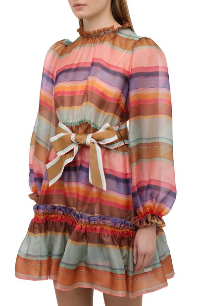 Шелковое платье ZIMMERMANN, арт. 9872DAND, фото 3