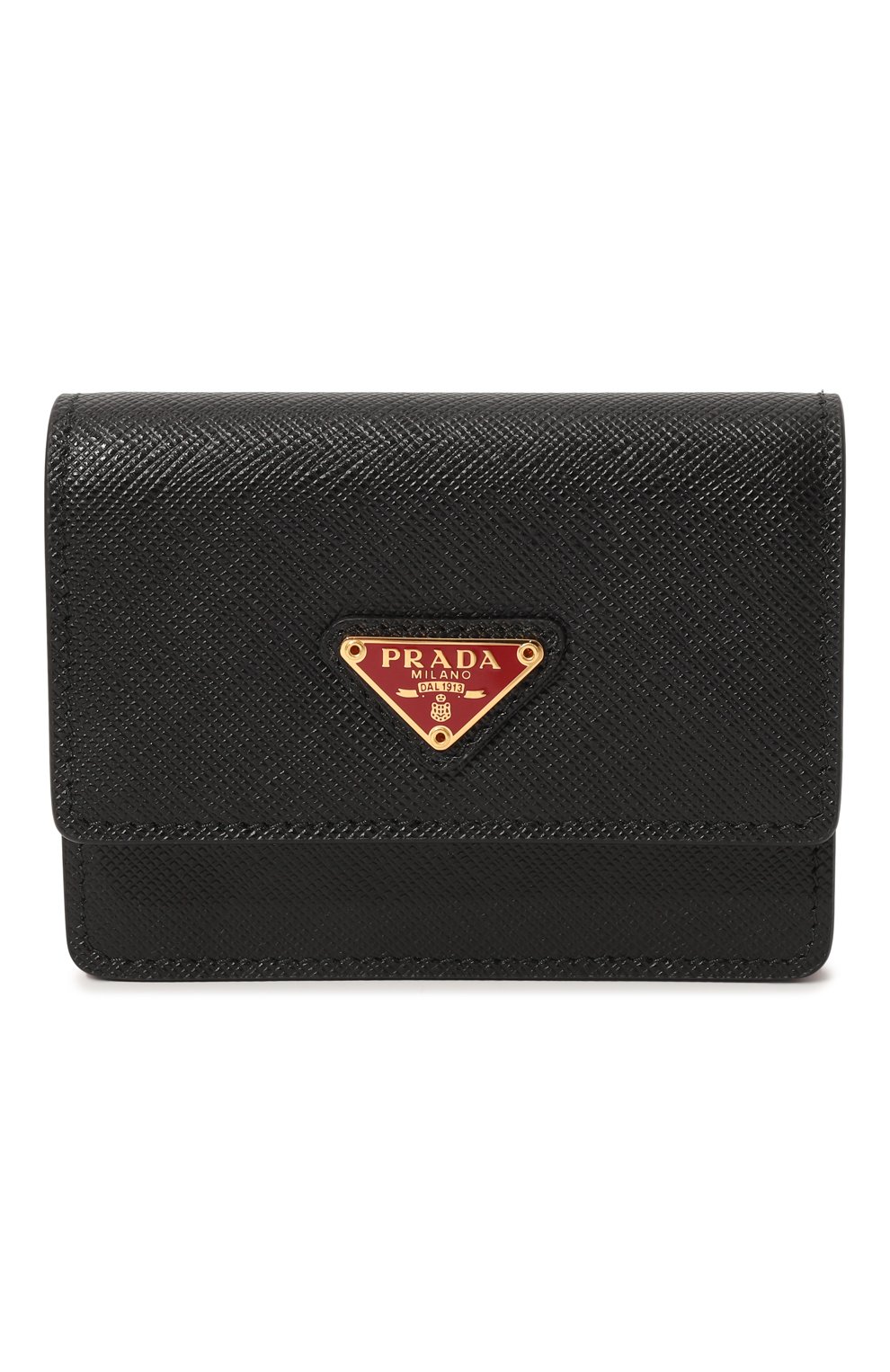 Кожаный кошелек на цепочке PRADA, арт. 1MR075-QHH-F0D9A, фото 1