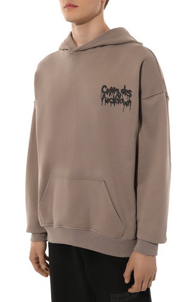 Хлопковое худи COMME DES FUCKDOWN, арт. CFABM01401, фото 3