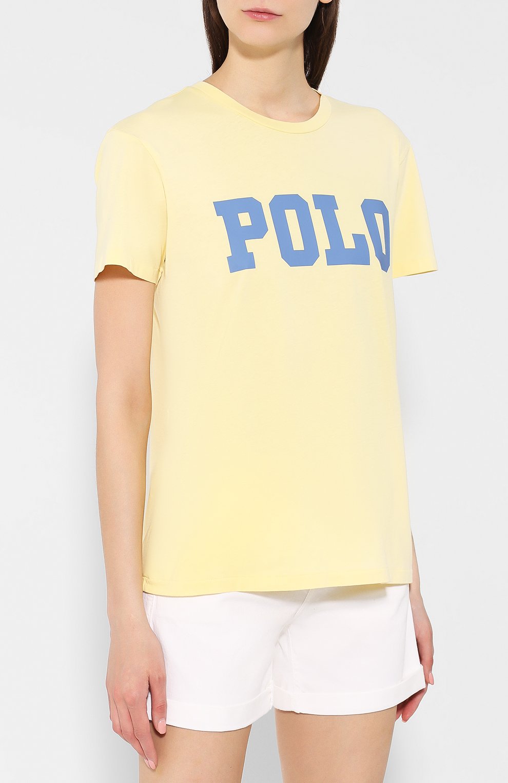 Хлопковая футболка POLO RALPH LAUREN, арт. 211744685, фото 3