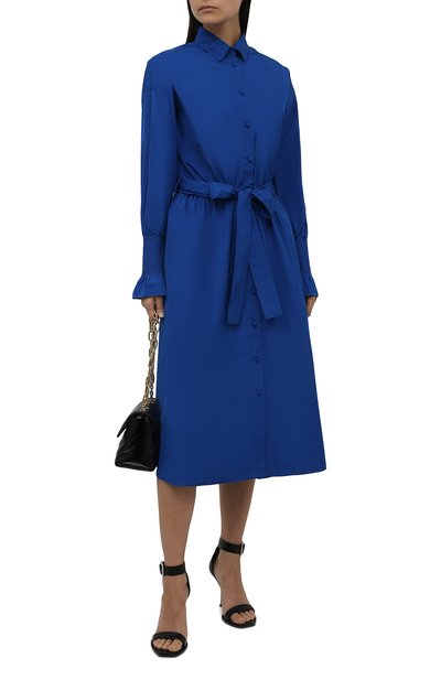 Платье REDVALENTINO синего цвета по цене 64150 руб., арт. WR0VACS0/1FP, фото 2 Платье REDVALENTINO, арт. WR0VACS0/1FP, фото 2