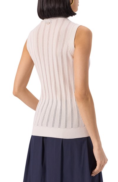 Топ из хлопка и шелка AGNONA, арт. KV09030/8Q140M, фото 4