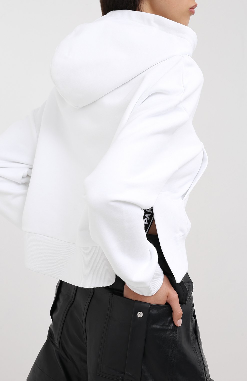 Хлопковое худи BALMAIN, арт. UF13792/I383, фото 4