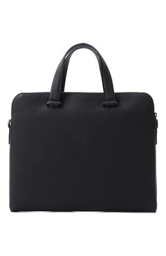 Мужской портфель FERRAGAMO черного цвета, арт. 240133/740811 | Фото 6 (Материал сплава: Проставлено; Ремень/цепочка: На ремешке; Материал: Натуральная кожа; Размер: large; Драгоценные камни: Проставлено; Сумки-технические: Портфели)