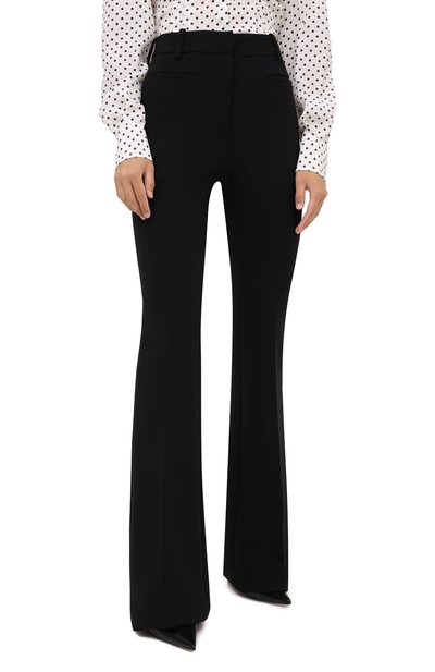 Шерстяные расклешенные брюки со стрелками TOM FORD, арт. PAW159-FAX431, фото 4