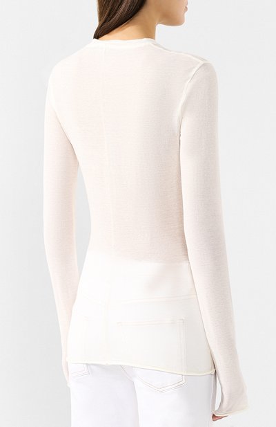 Хлопковый лонгслив LOEWE, арт. S6199263CR, фото 4