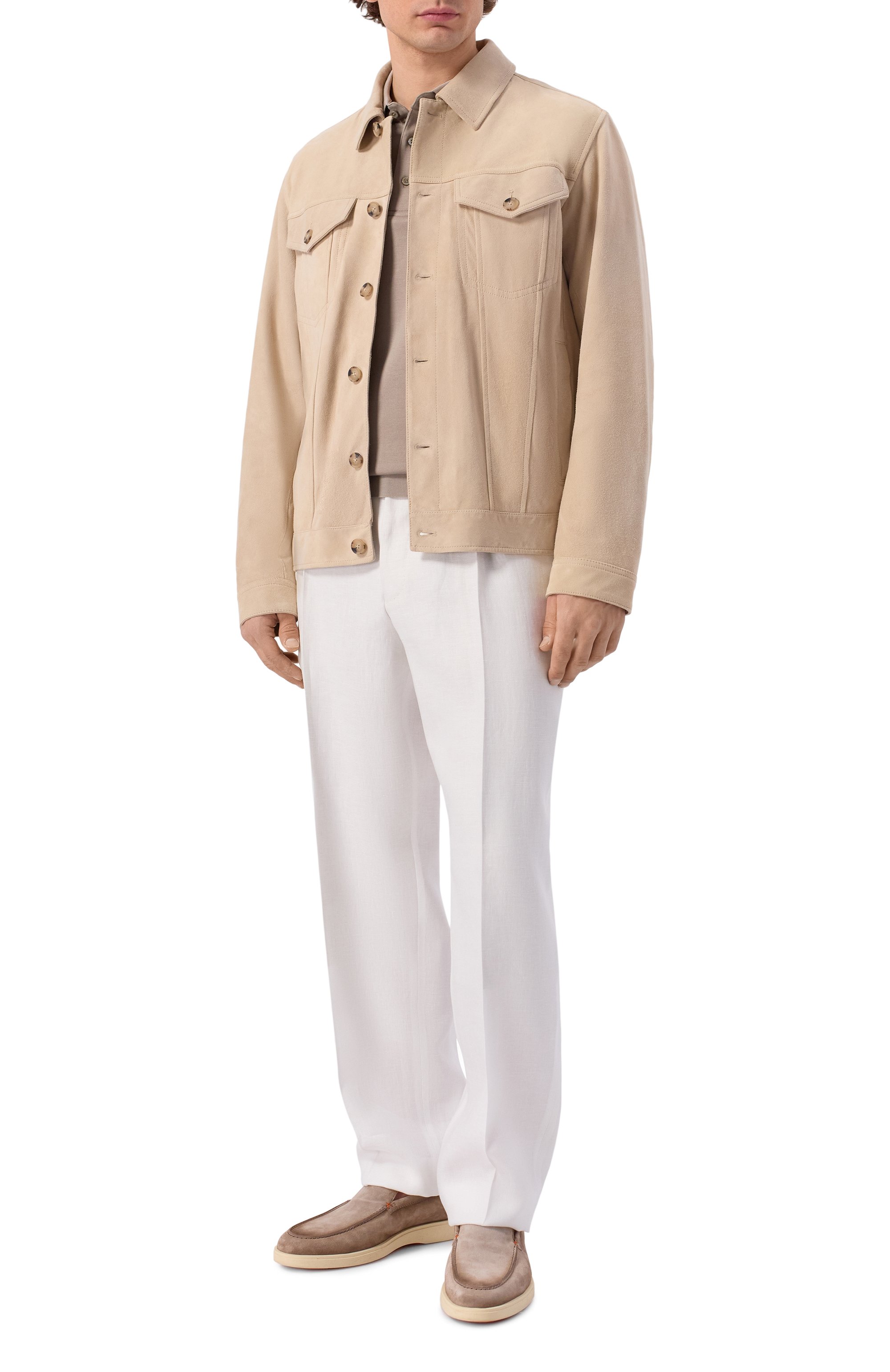 Замшевая куртка BOSS, арт. 50538002, фото 2