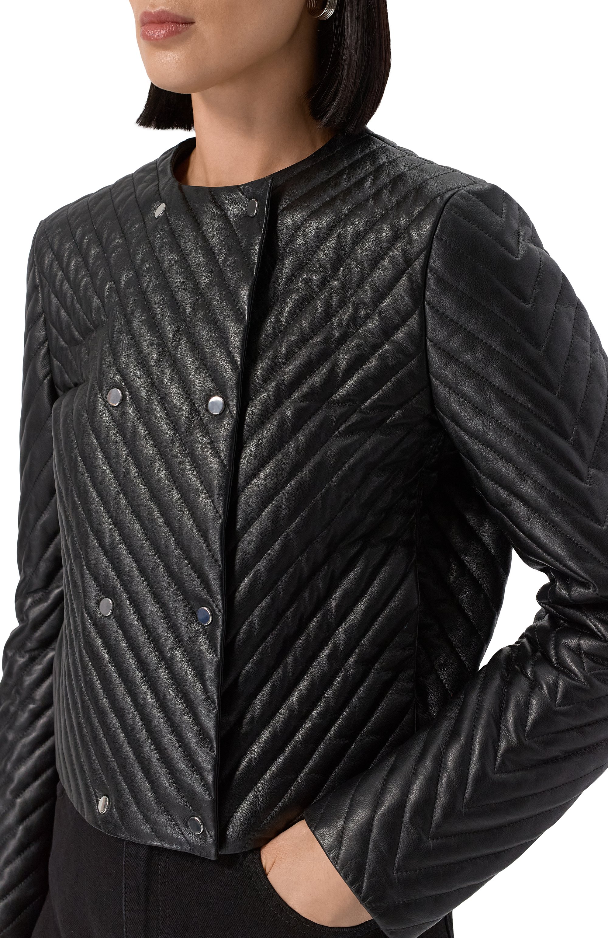 Кожаная куртка BOSS, арт. 50541919, фото 5