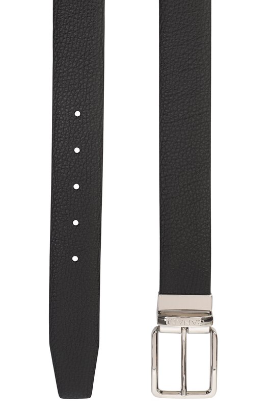 Кожаный ремень Canali 50C/KA00529 Чёрный  50C/KA00529 Фото 3
