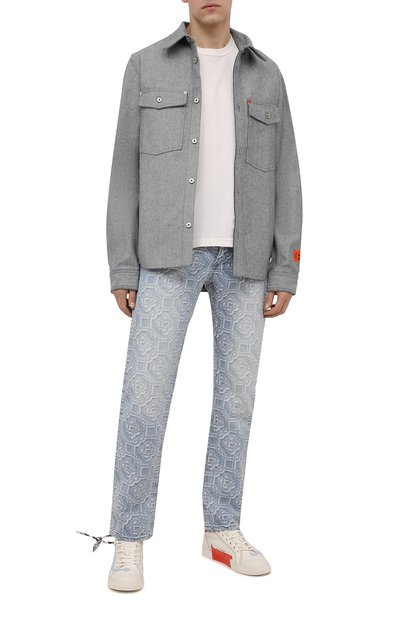 Текстильные кеды OFF-WHITE, арт. 0MIA213S21FAB0010140, фото 2