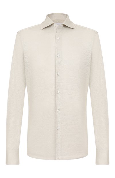 Мужская льняная рубашка MVST, арт. SLIM/GABRIELLE/R0UND/800-JERSEY