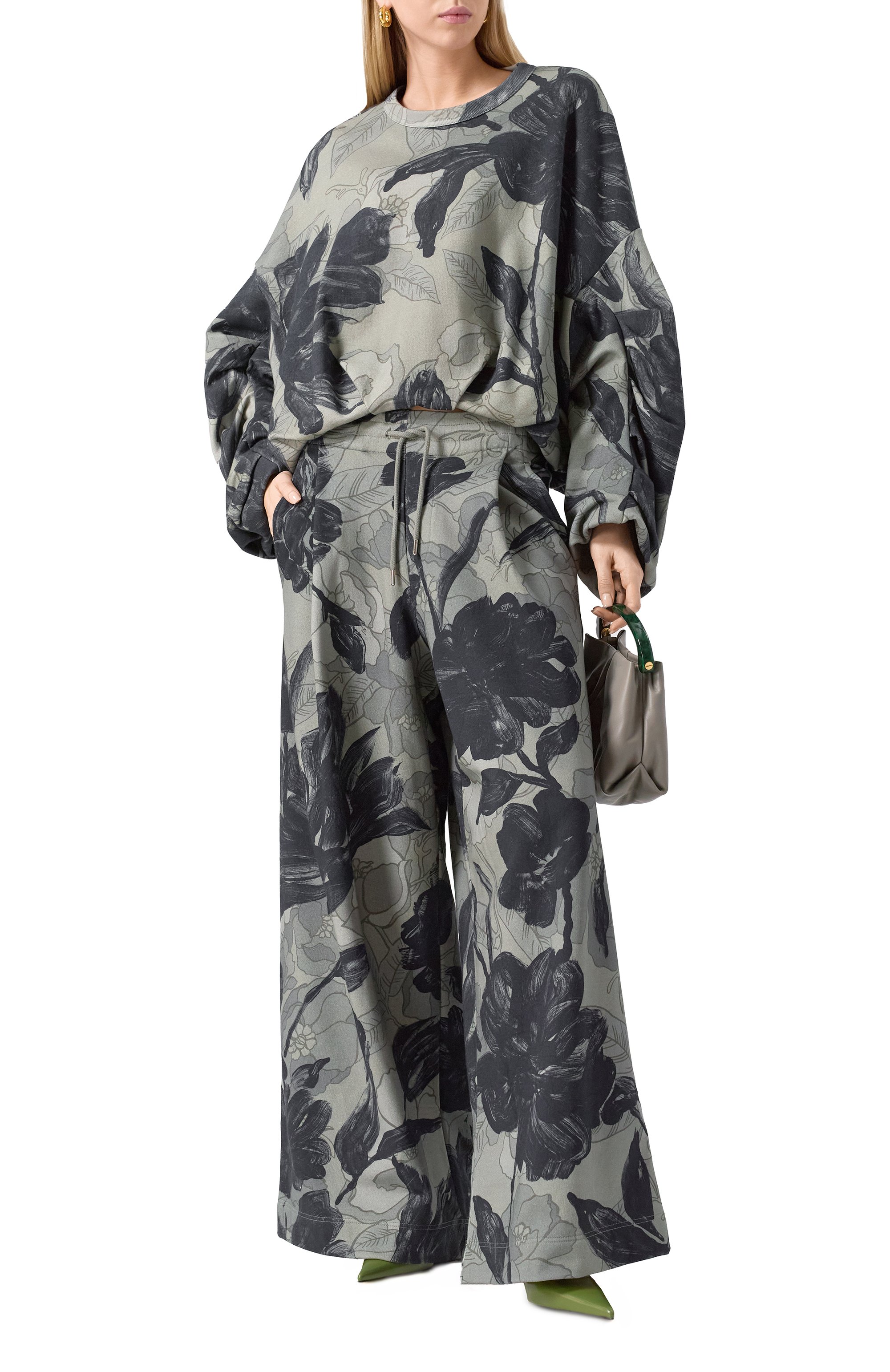 Хлопковые брюки DRIES VAN NOTEN, арт. 242-011163-9608, фото 4