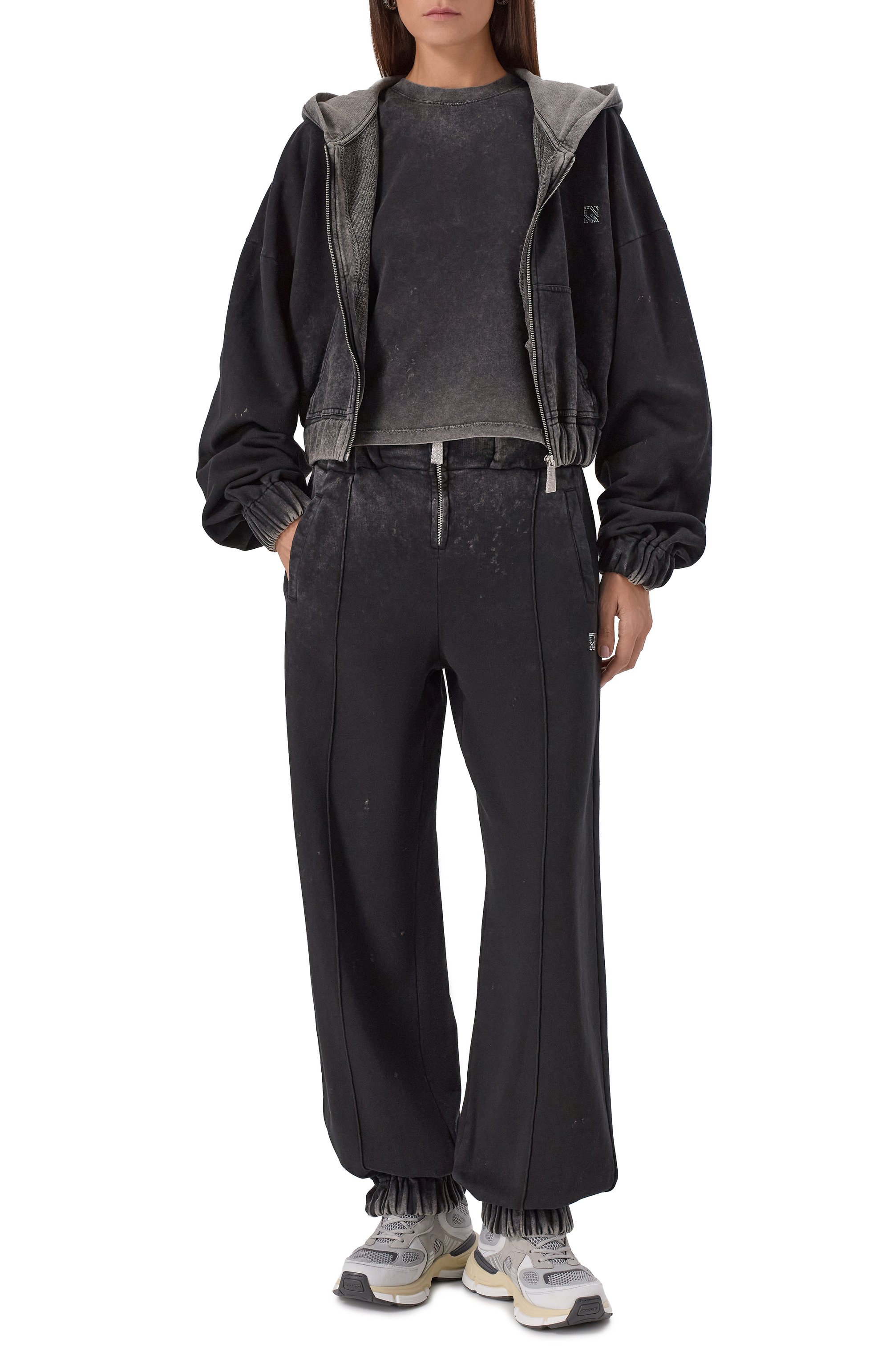 Хлопковые джоггеры GIUSEPPE DI MORABITO, арт. 05FWPA140T 05364, фото 2