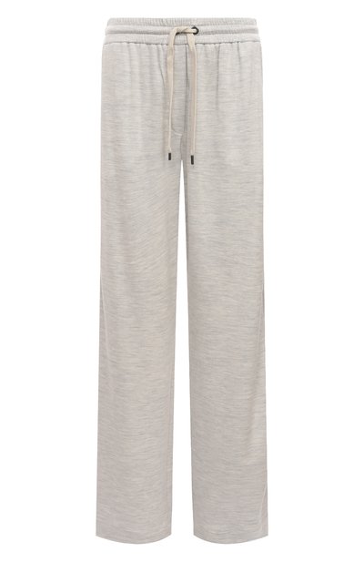 Женские брюки из хлопка и шелка BRUNELLO CUCINELLI, арт. MD828SM689