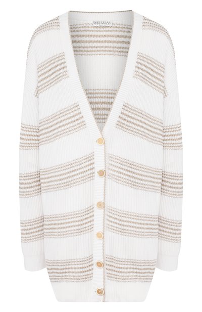 Женский хлопковый кардиган BRUNELLO CUCINELLI, арт. M19718316