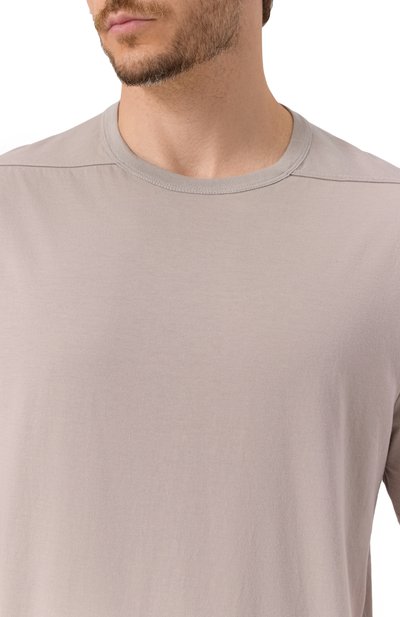 Хлопковая футболка RICK OWENS, арт. RU02E1232/JA, фото 5