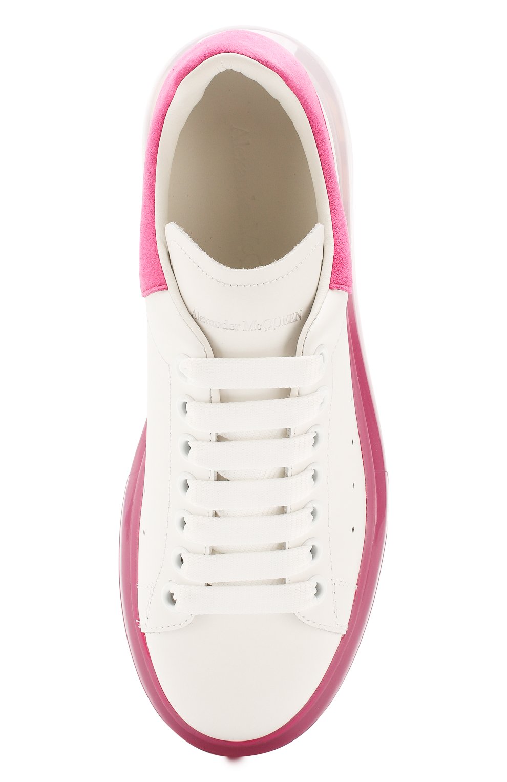 Кожаные кеды ALEXANDER MCQUEEN, арт. 611698/WHX9V, фото 5