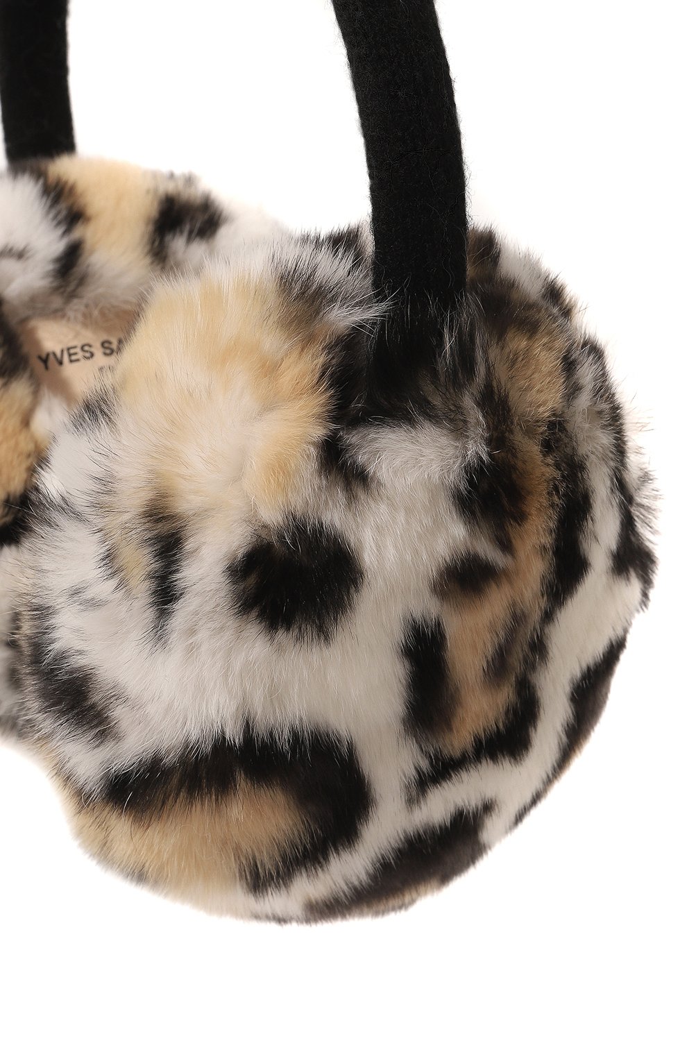 Шерстяные наушники с мехом YVES SALOMON ENFANT, арт. 20WEA310XXREXX, фото 3