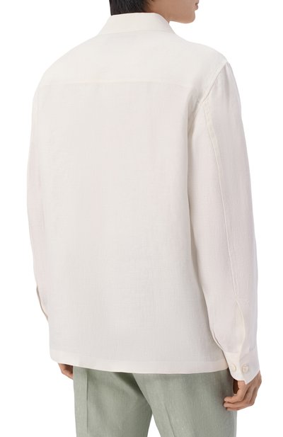 Льняная рубашка STEFANO RICCI, арт. SP008363/BN2930, фото 4