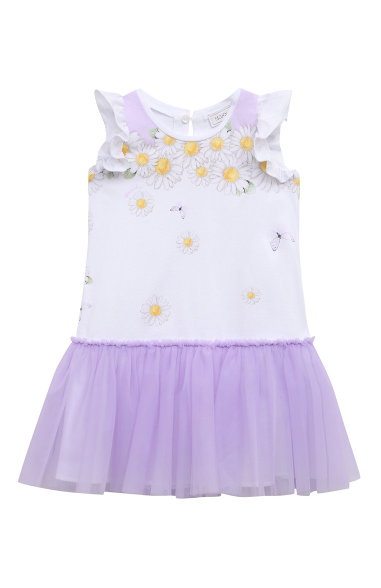 Хлопковое платье MONNALISA, арт. 31C912, фото 1