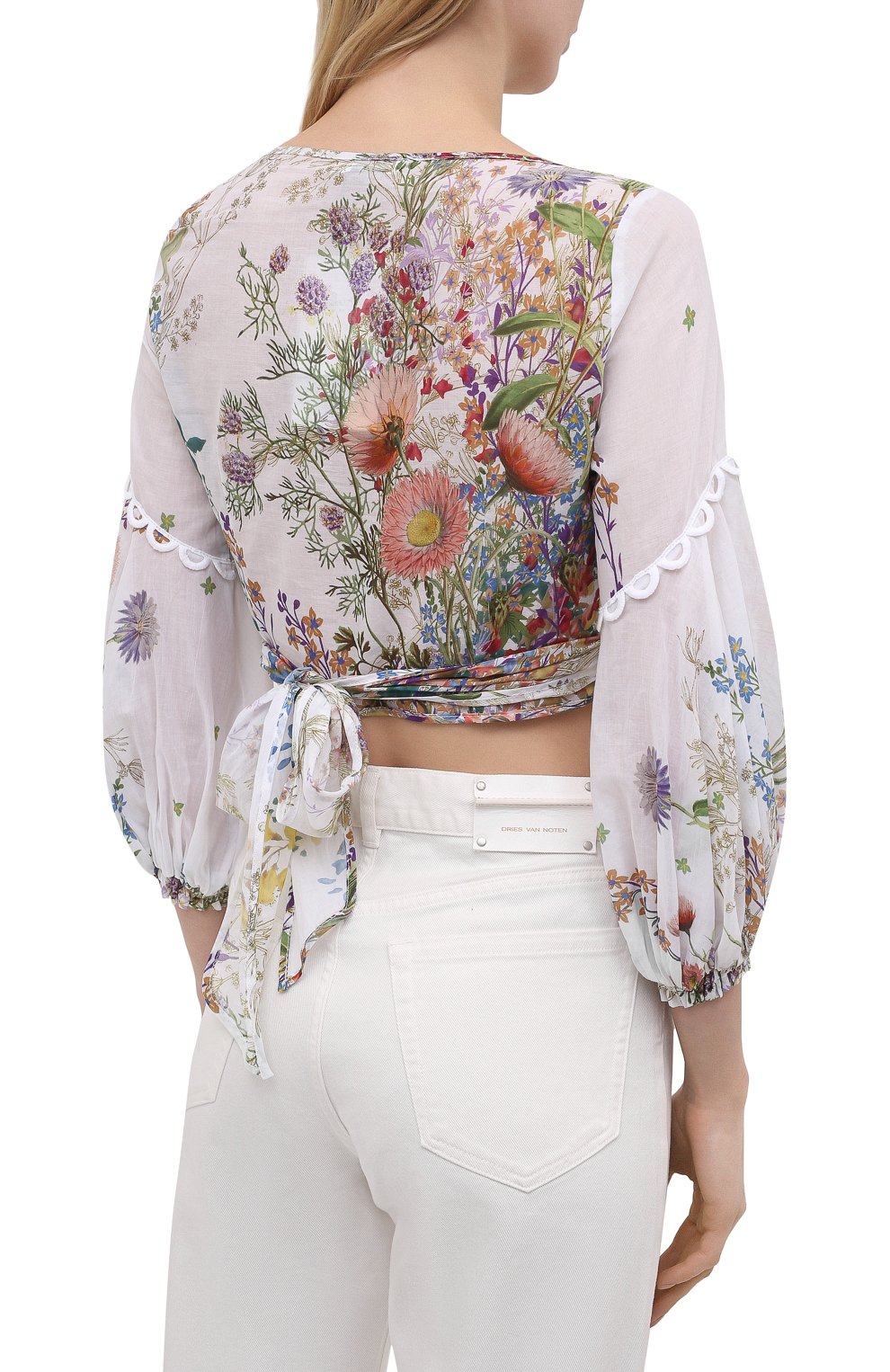 Хлопковая блуза CHARO RUIZ IBIZA, арт. 212102, фото 4