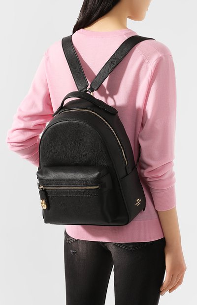 Рюкзак campus small COACH черного цвета по цене 56700 руб., арт. 35608, фото 2 Рюкзак campus small COACH, арт. 35608, фото 2