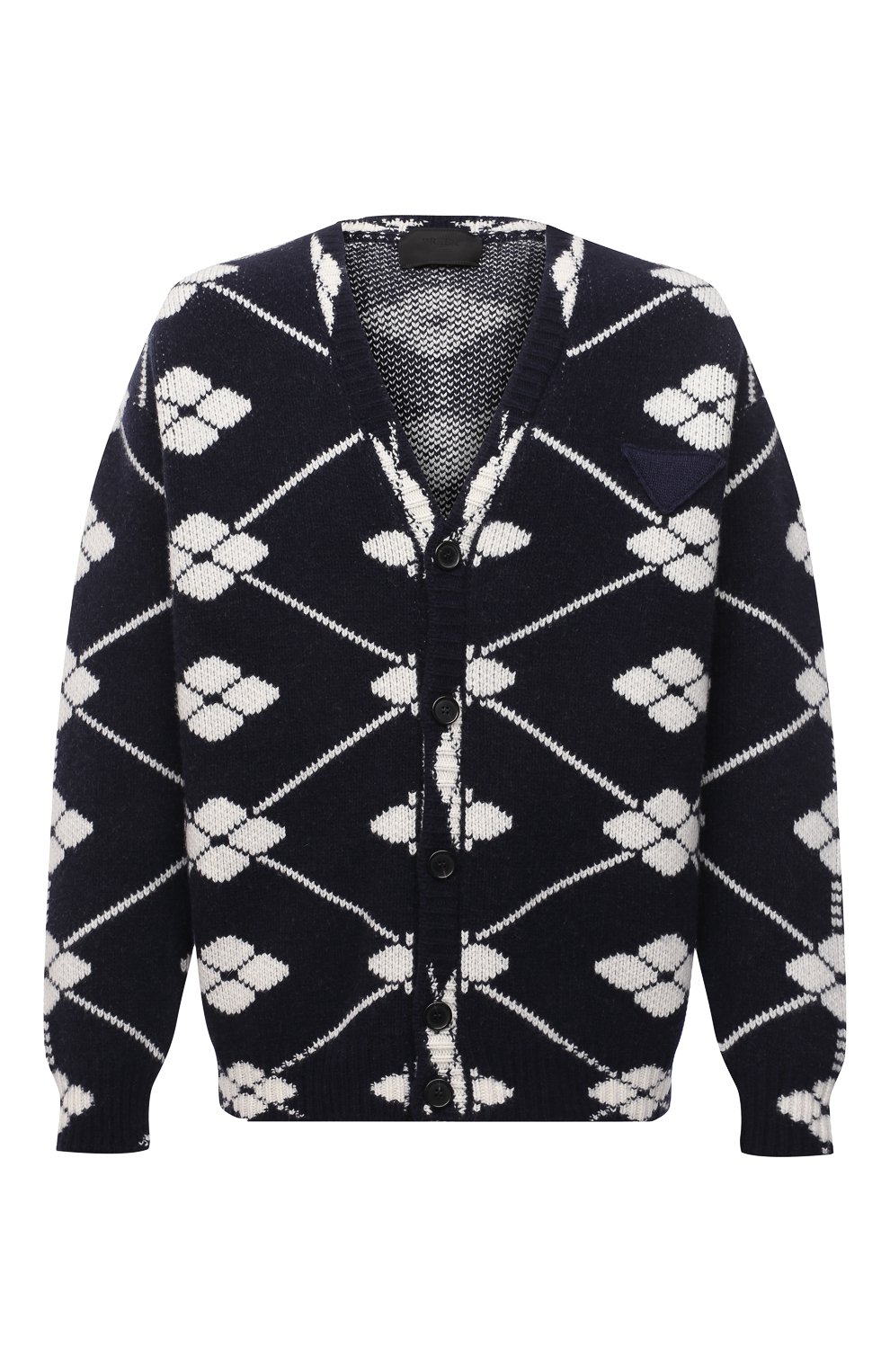 Кардиган из шерсти и кашемира PRADA, арт. UMG094-1ZNN-F057L-212, фото 1