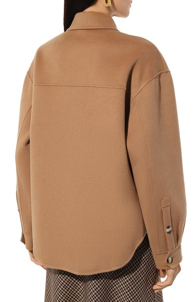 Рубашка из шерсти и шелка NANUSHKA, арт. NW24CR0W01774, фото 4