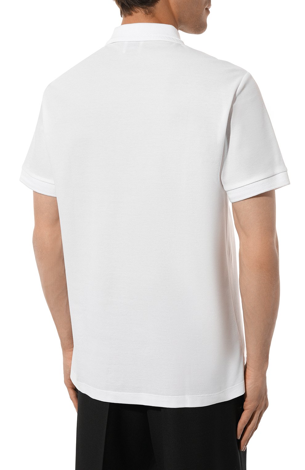 Хлопковое поло BURBERRY, арт. 8055229, фото 4