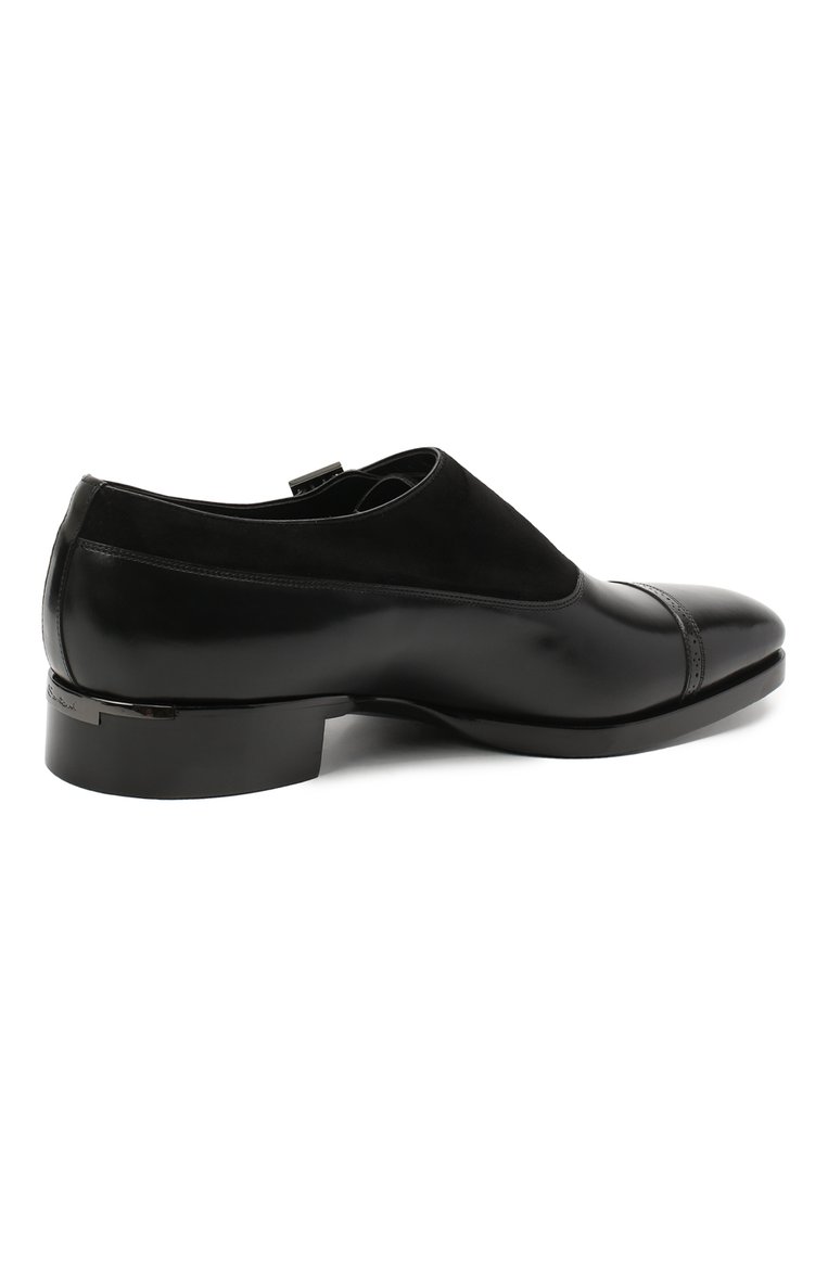 Кожаные монки SANTONI, арт. MCLE17415LE1FLTUN51, фото 1