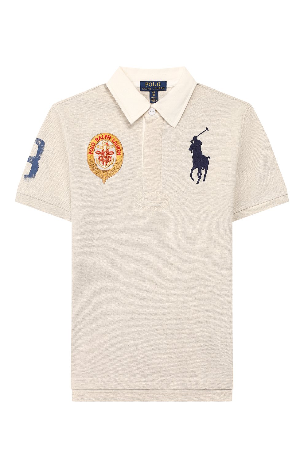 Хлопковое поло POLO RALPH LAUREN, арт. 323760440, фото 1
