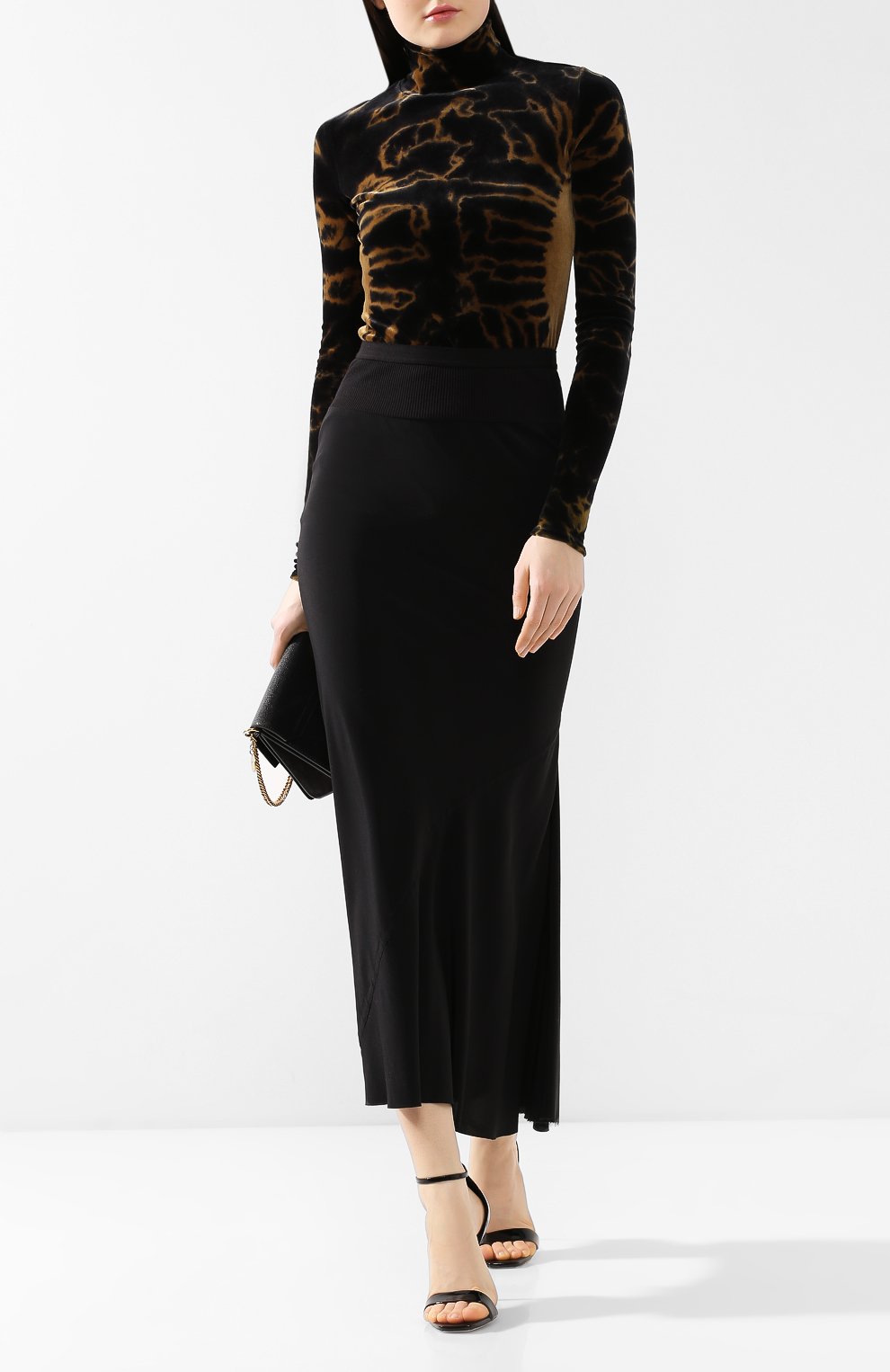 Бархатная водолазка PROENZA SCHOULER разноцветного цвета по цене 39950 руб., арт. R1844033-JYP43, фото 2 Бархатная водолазка PROENZA SCHOULER, арт. R1844033-JYP43, фото 2