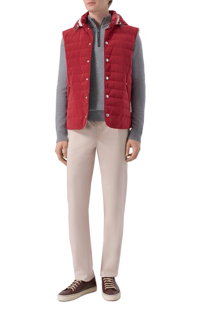 Утепленный жилет BRUNELLO CUCINELLI, арт. MM4791696, фото 2