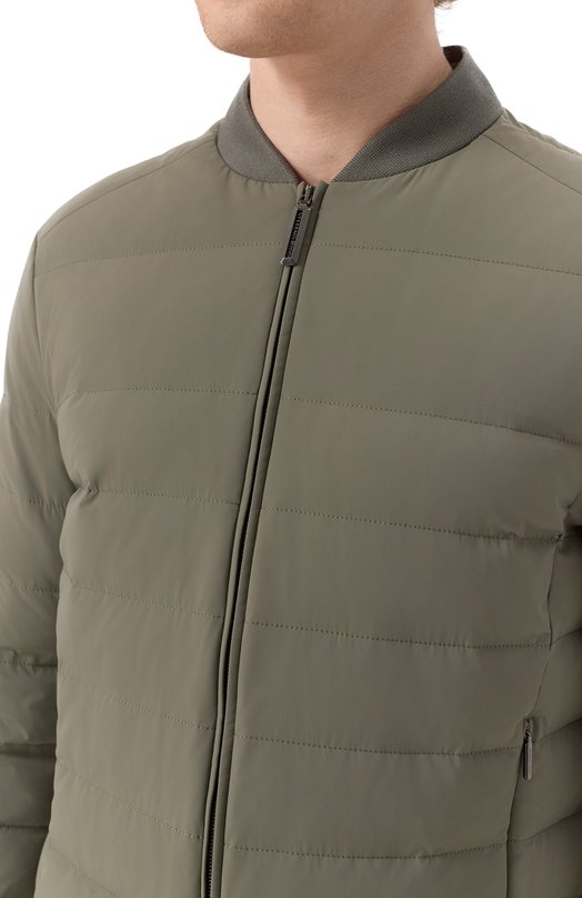 Пуховая куртка Stefano Ricci MDJ5100291/PAEA2R Хаки  MDJ5100291/PAEA2R Фото 5