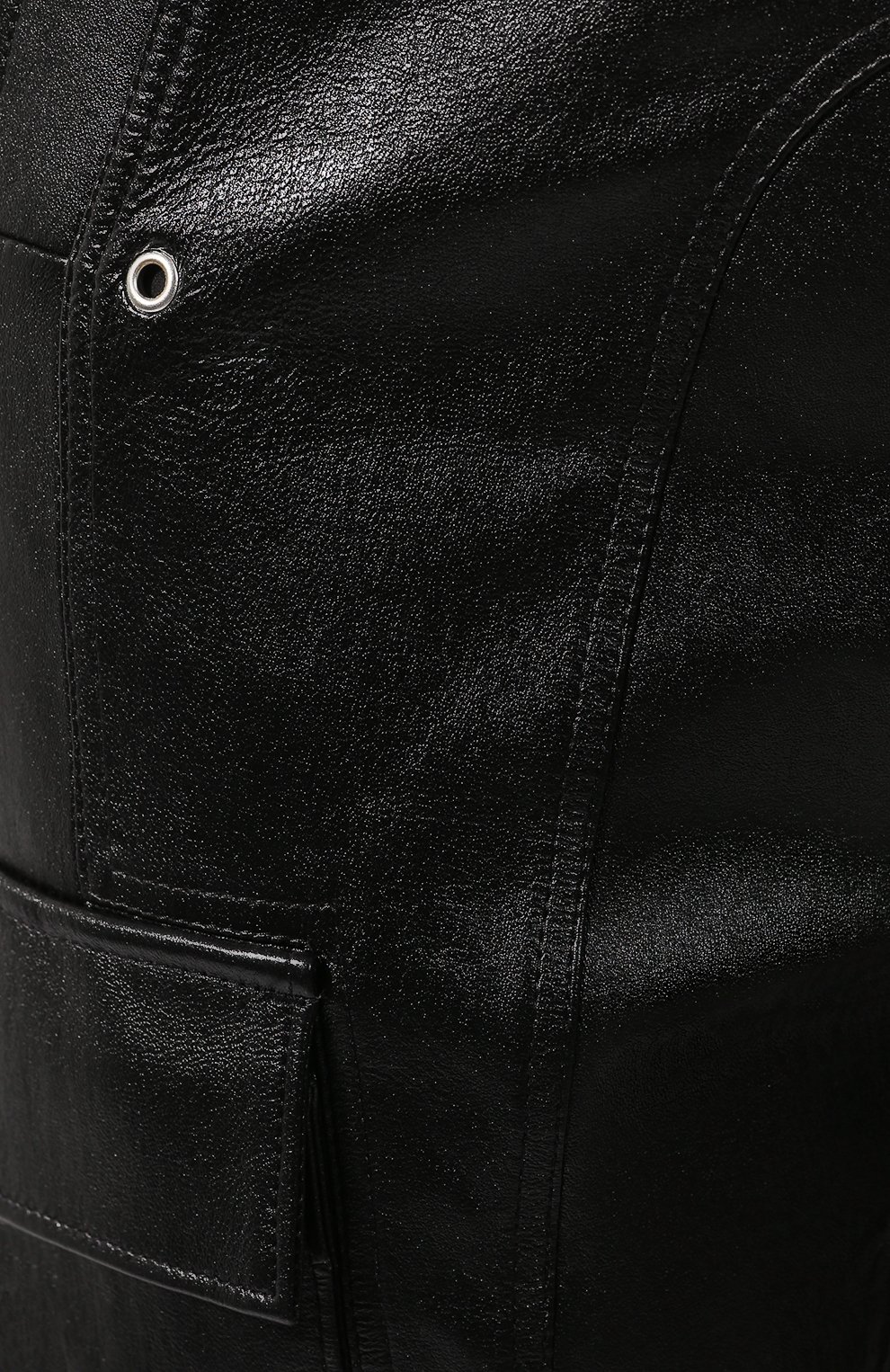 Брюки RICK OWENS черного цвета по цене 153000 руб., арт. R019F5361/LS, фото 5 Брюки RICK OWENS, арт. R019F5361/LS, фото 5