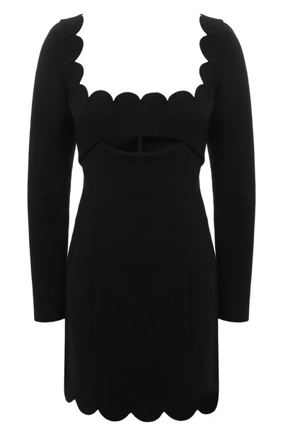 Женское шерстяное платье SAINT LAURENT, арт. 680631/Y024K