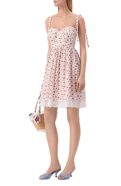 Текстильные мюли keira 60 DOLCE & GABBANA голубого цвета по цене 98950 руб., арт. CR1987/AX462, фото 3 Текстильные мюли keira 60 DOLCE & GABBANA, арт. CR1987/AX462, фото 3