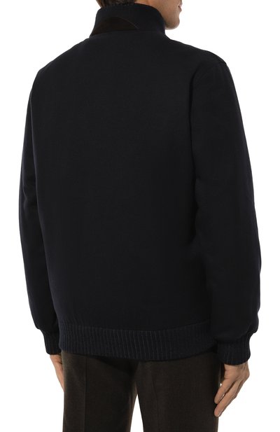 Кашемировый бомбер с подкладкой из соболя BLACK SABLE, арт. BS-24011EB, фото 4