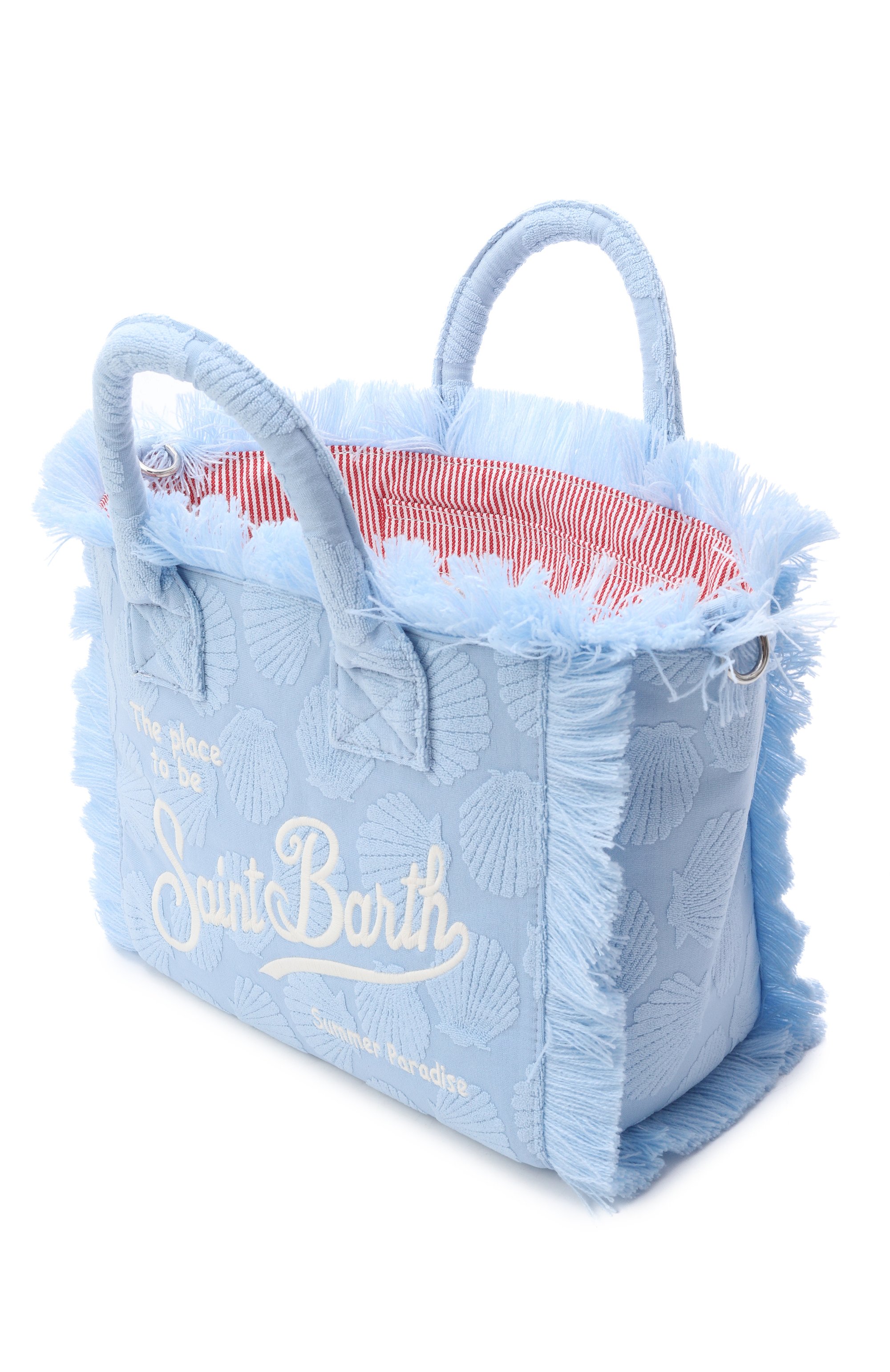 Сумка MC2 SAINT BARTH голубого цвета по цене 20600 руб., арт. C0L0005-00524L/C0LETTE SP0NGE, фото 3 Сумка MC2 SAINT BARTH, арт. C0L0005-00524L/C0LETTE SP0NGE, фото 3