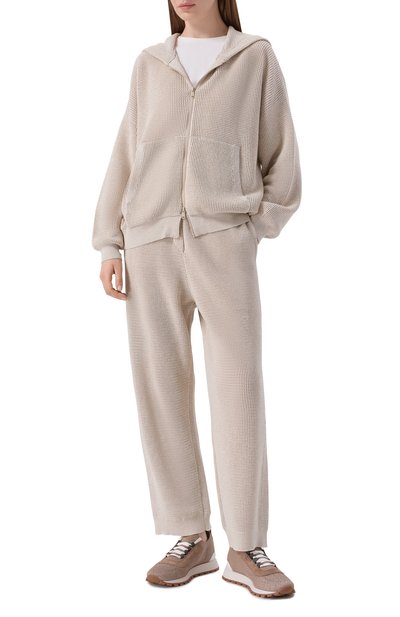 Текстильные кроссовки BRUNELLO CUCINELLI, арт. MZ35G2490, фото 3