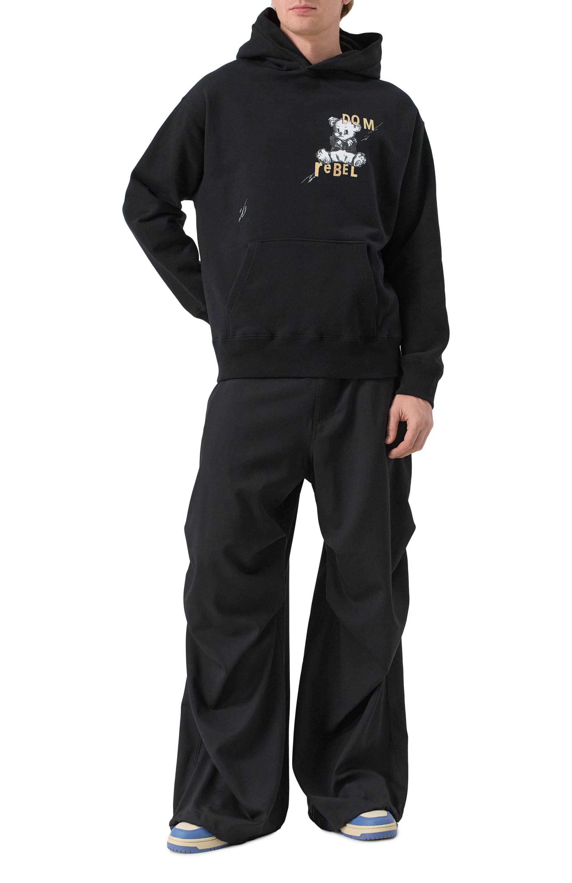 Хлопковое худи DOMREBEL, арт. GL00MY/H00DIE, фото 2