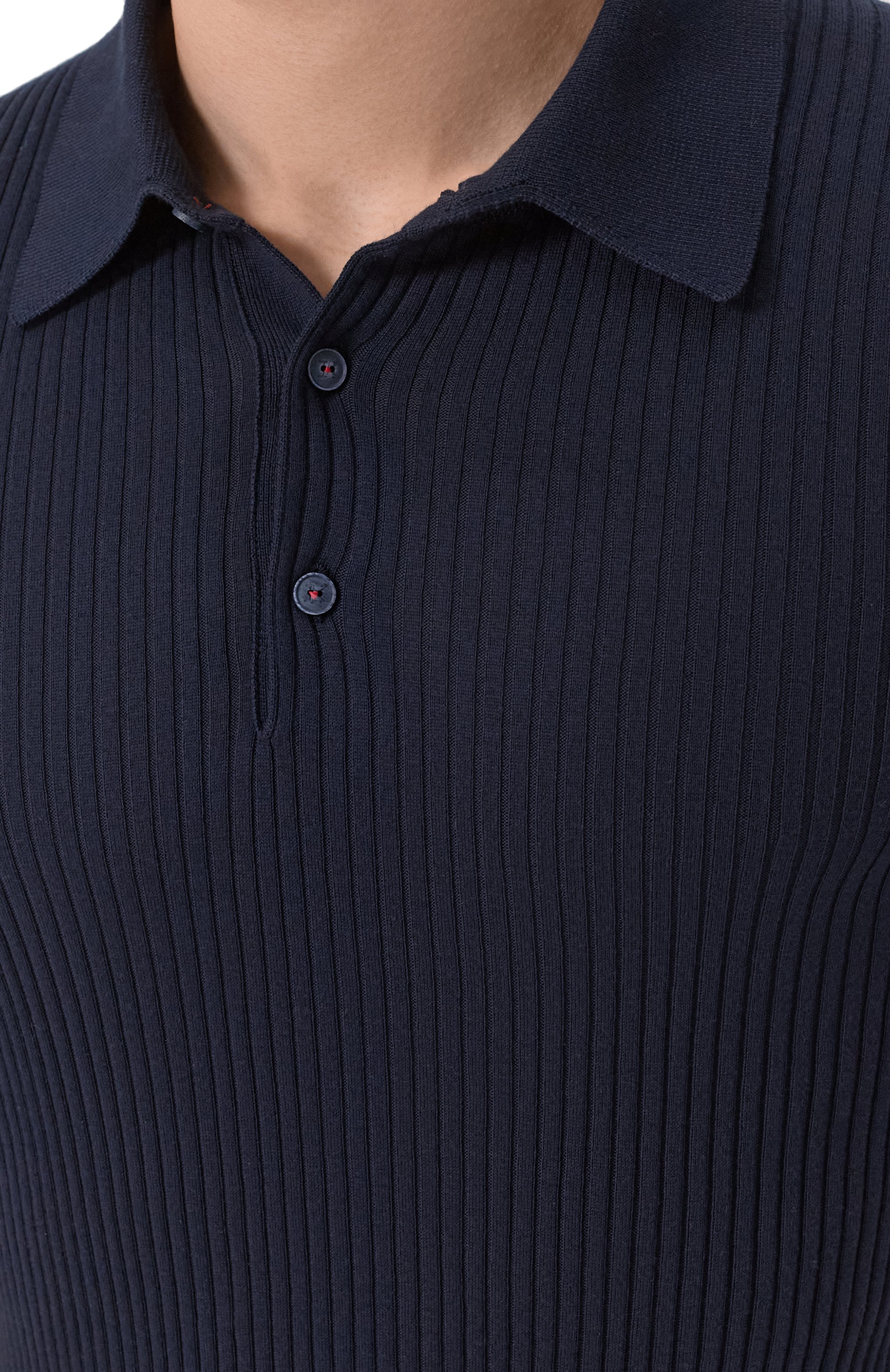 Хлопковое поло KITON, арт. UMK071260H, фото 5