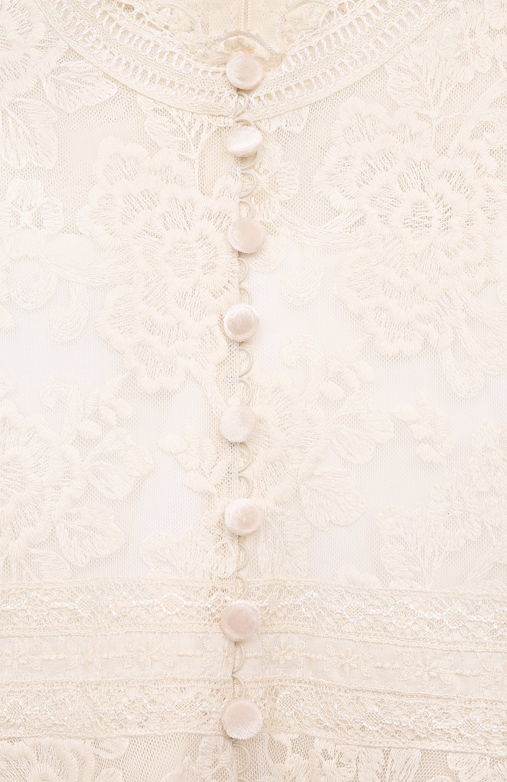 Хлопковое платье DESIGNERS CAT кремового цвета по цене 45900 руб., арт. 100000K01001242/4A-8A, фото 3 Хлопковое платье DESIGNERS CAT, арт. 100000K01001242/4A-8A, фото 3