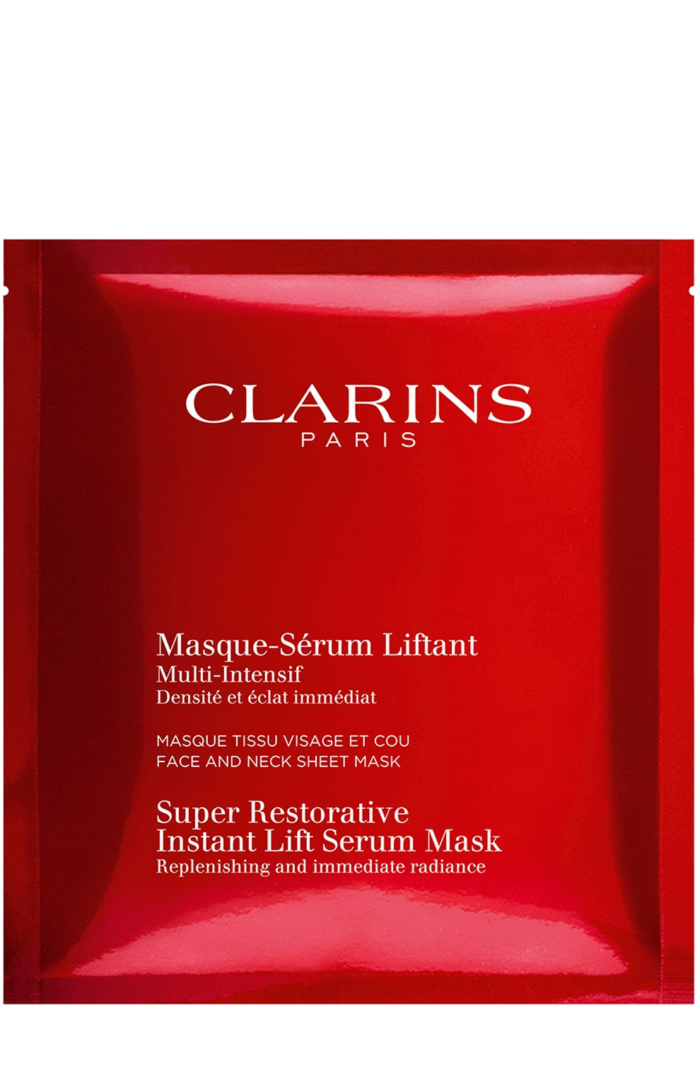 Восстанавливающая тканевая маска для лица и шеи с эффектом лифтинга multi-intensif (5x30ml) CLARINS, арт. 80030119, фото 1