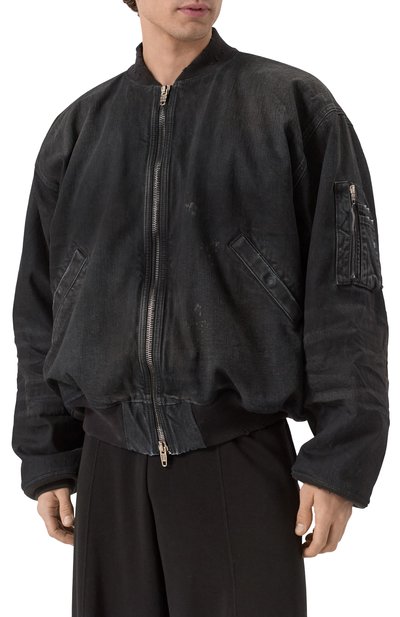 Джинсовый бомбер BALENCIAGA, арт. 809451/TRW65, фото 3